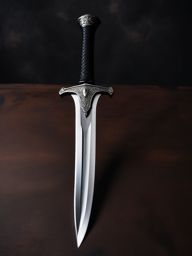 Skilled blacksmith crafts sword with sentient blade that seeks justice for its wielder. hyperrealistic,intricate details