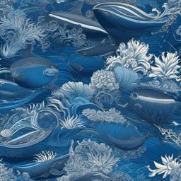 Blue Ocean Wallpapers Displaying the Endless Beauty of the Deep Blue Sea and Ocean Life intricate details, patterns, wallpaper photo