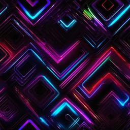 Neon Background Wallpaper - 3d neon light abstract background  