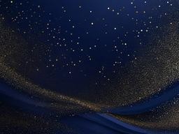 Navy Blue Glitter Background  