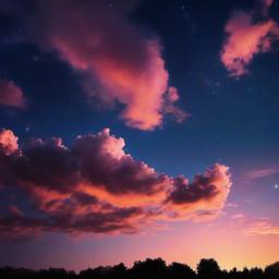 Sky Background Wallpaper - aesthetic wallpaper night sky  