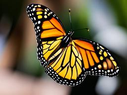 yellow monarch butterfly tattoo  