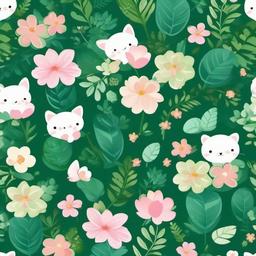 cute background green  