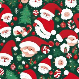 Christmas Background Wallpaper - aesthetic santa wallpaper  