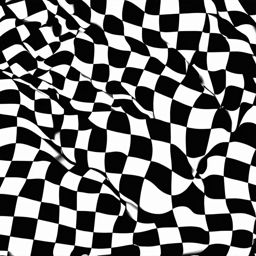 Checkered flag clipart - Checkered flag for racing and competition,  color clipart, vector art