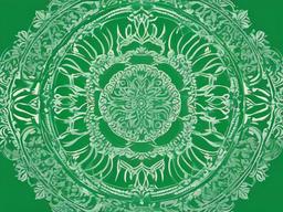 Green Background Pattern - Patterned green background with subtle designs.  background wallpaper