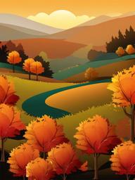 Fall Background Wallpaper - fall background cartoon  