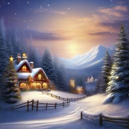 Christmas Background Wallpaper - christmas landscape background  