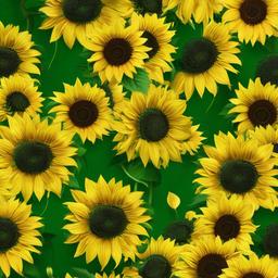 Sunflower Background Wallpaper - green sunflower background  