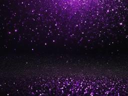 Black And Purple Glitter Background  