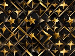 Black And Gold Stars Background - Bold black background with golden stars.  background wallpaper