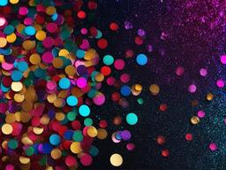 Multicolor Glitter Background  