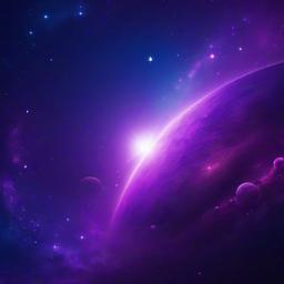 Purple Background Wallpaper - blue and purple space background  