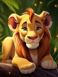 cute simba wallpaper  ,mobile iphone background wallpaper