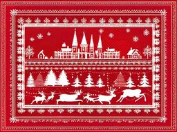 Christmas Background Stitch  