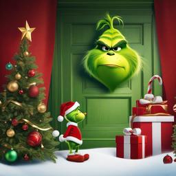 Christmas Background Wallpaper - grinch zoom background  