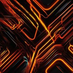 Neon Background Wallpaper - fluorescent orange background  