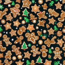 Christmas Background Wallpaper - gingerbread man background  