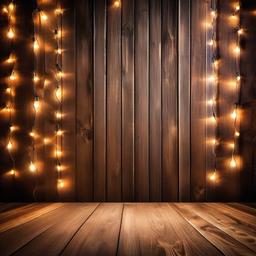 Wood Background Wallpaper - rustic wood with lights background  