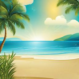 Beach Background Wallpaper - seashore background clipart  