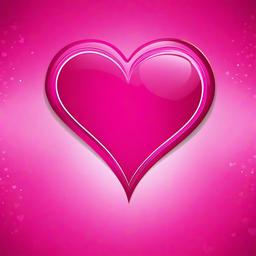 Heart Background Wallpaper - pink background with heart  