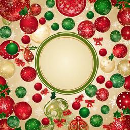 Christmas Background Wallpaper - christmas circle background  