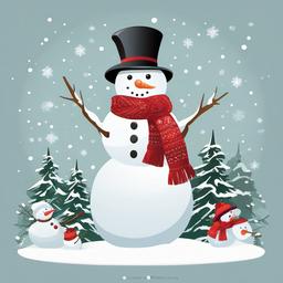 Snowman  clipart