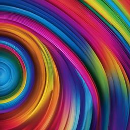 Rainbow Background Wallpaper - blended rainbow background  