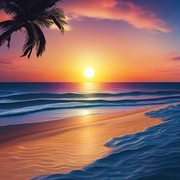 Beach background - beach sun background  