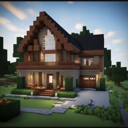 sturdy brick house with a classic look - minecraft house design ideas minecraft block style