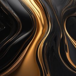 Black Background - Sleek Black Marble Surface wallpaper splash art, vibrant colors, intricate patterns