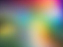 Blurred Rainbow Background  