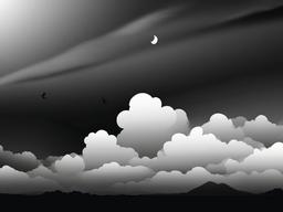 Black And White Sky Background  ,desktop background wallpaper