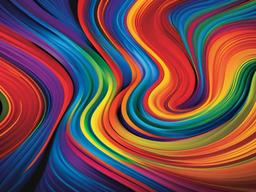 Rainbow Swirl Wallpaper  