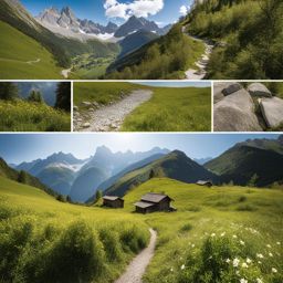 forgotten trails of val bregaglia - illustrate the forgotten trails of val bregaglia, offering a glimpse into the region's natural beauty. 