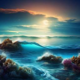 Ocean Background Wallpaper - hd sea wallpaper  