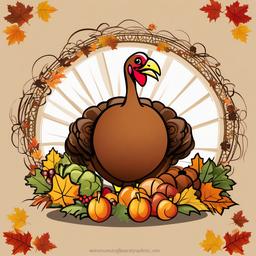 Thanksgiving Turkey  clipart