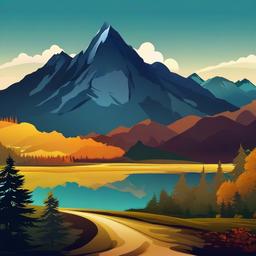 Mountain Background Wallpaper - mountain scene background  