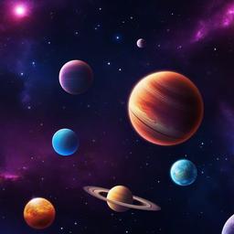 Galaxy Background Wallpaper - galaxy background planets  