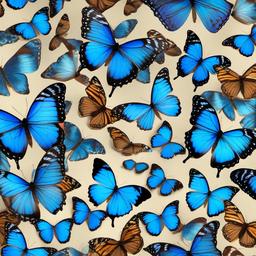 Butterfly Background Wallpaper - blue morpho butterfly background  