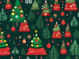 Christmas Forest Wallpaper  