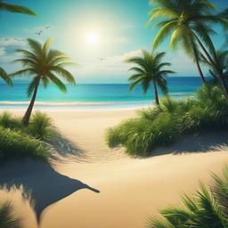 Beach background - beach screen background  