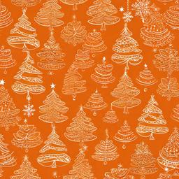 Christmas Background Wallpaper - orange christmas background  