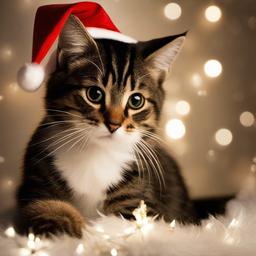 Christmas Background Wallpaper - christmas cat backgrounds computer  