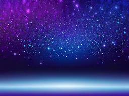 Purple And Blue Sparkle Background  