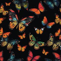 Butterfly Background Wallpaper - butterfly background dark  