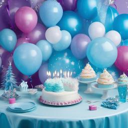 Party Background Wallpaper - frozen birthday background  