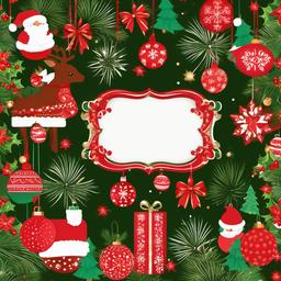 Christmas Background Wallpaper - christmas themed border background  