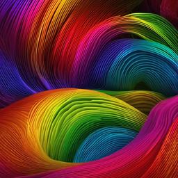 Rainbow Background Wallpaper - light rainbow wallpaper  