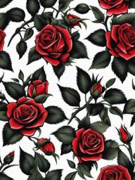 Guns N' Roses tattoo, Tattoos inspired by the iconic rock band Guns N' Roses.  color, tattoo patterns, white clean background